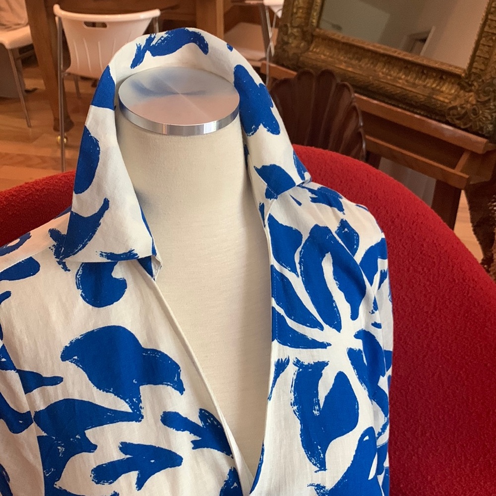 Wrap Around Linen Dress
